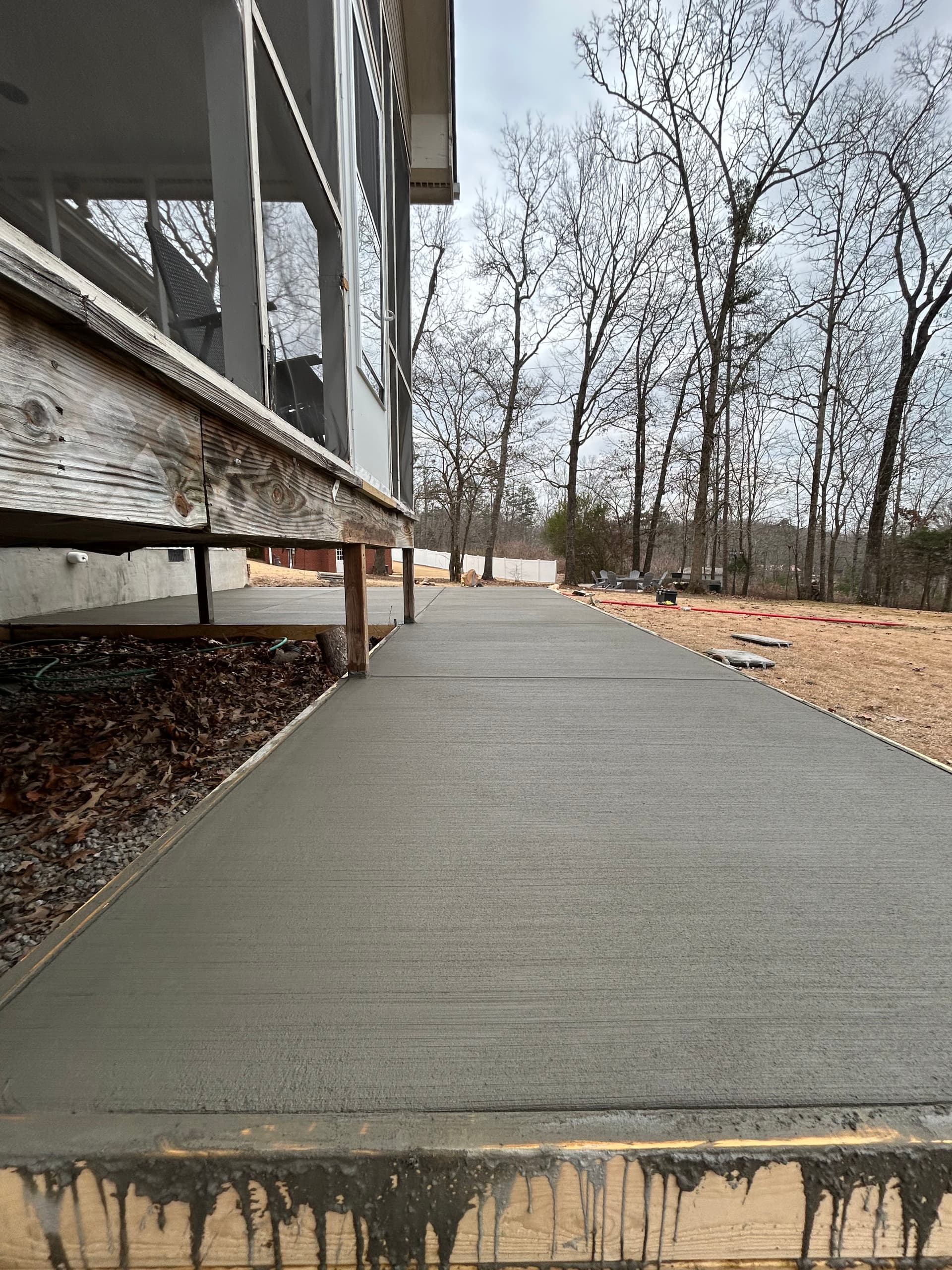 Concrete Slab and Sidewalk Installation in Ooltewah image