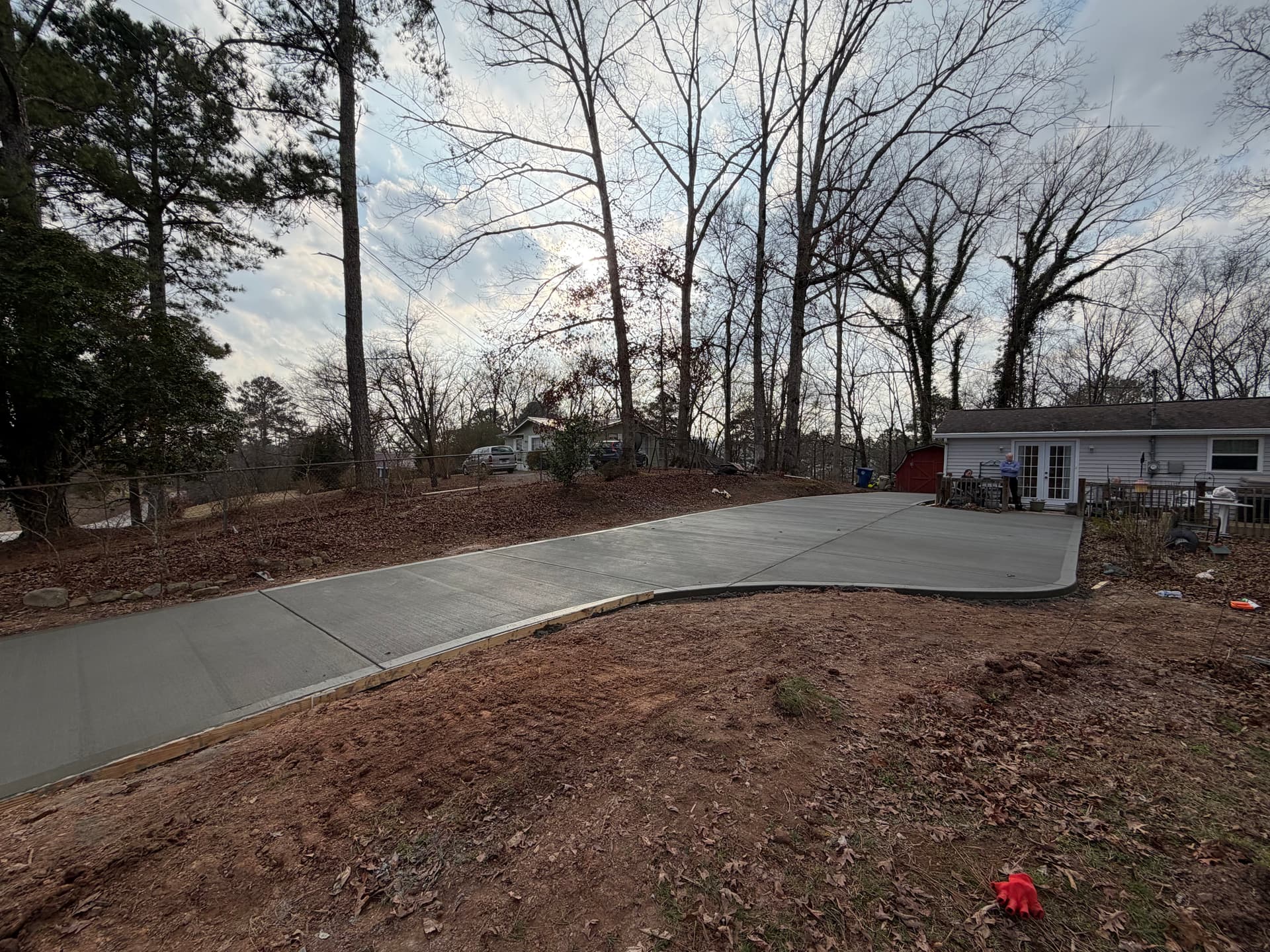 Gallery photos for New Concrete Driveway Adds Safety in Collegedale TN: Image #5