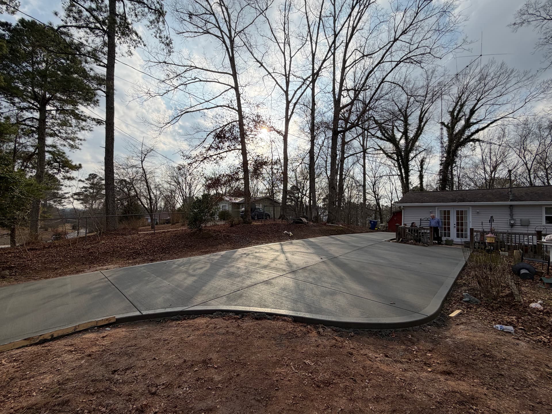 Gallery photos for New Concrete Driveway Adds Safety in Collegedale TN: Image #3