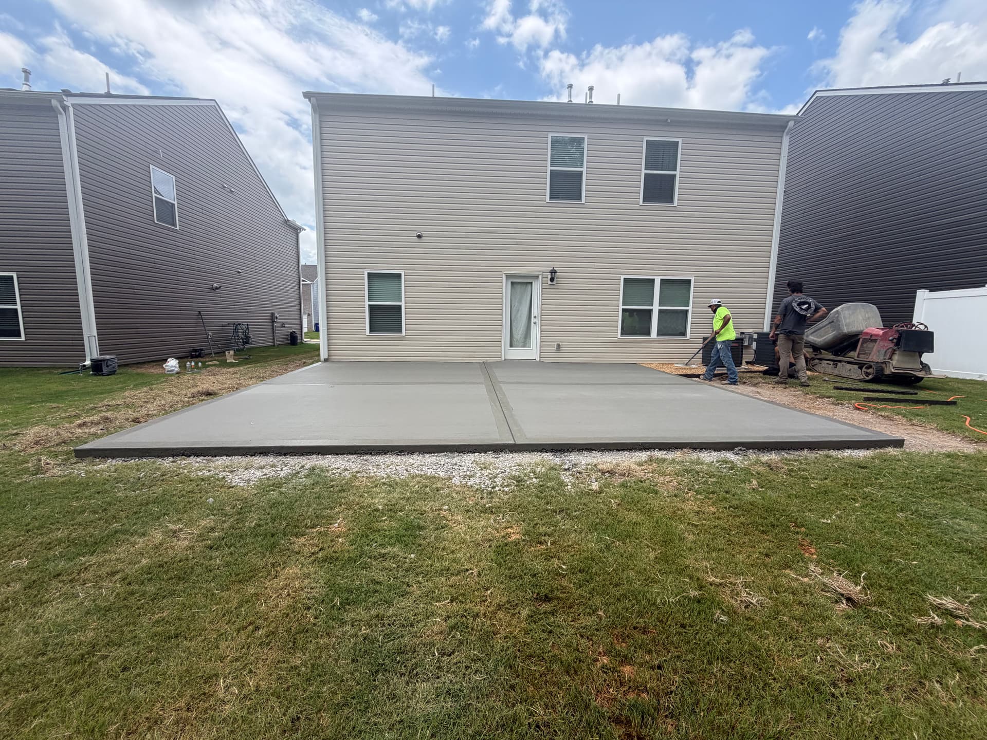 Gallery photos for 20x25 Concrete Patio Built for Accessibility and Real Life: Image #5