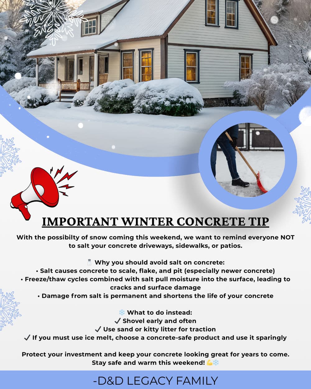 Project Balanced Snow Management for Long-Lasting Concrete image