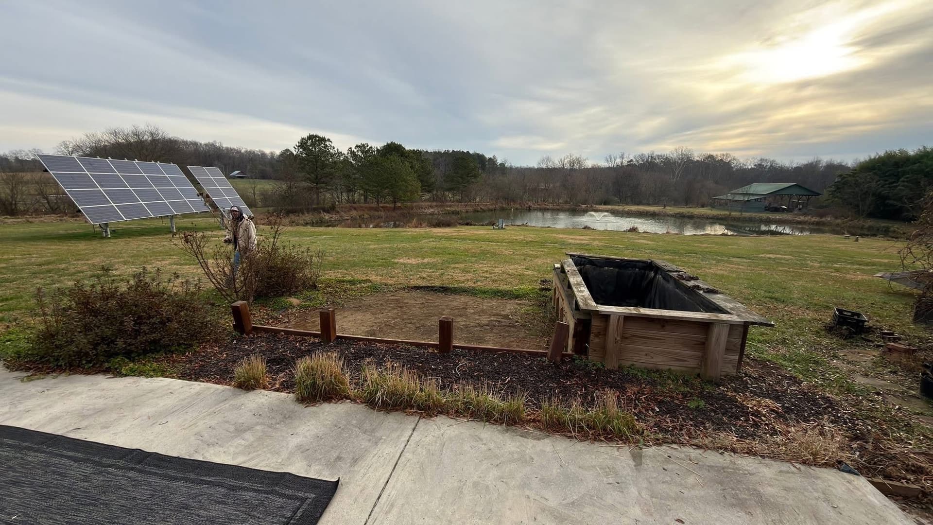 Cleveland TN Backyard Enhanced with New Concrete Pad image