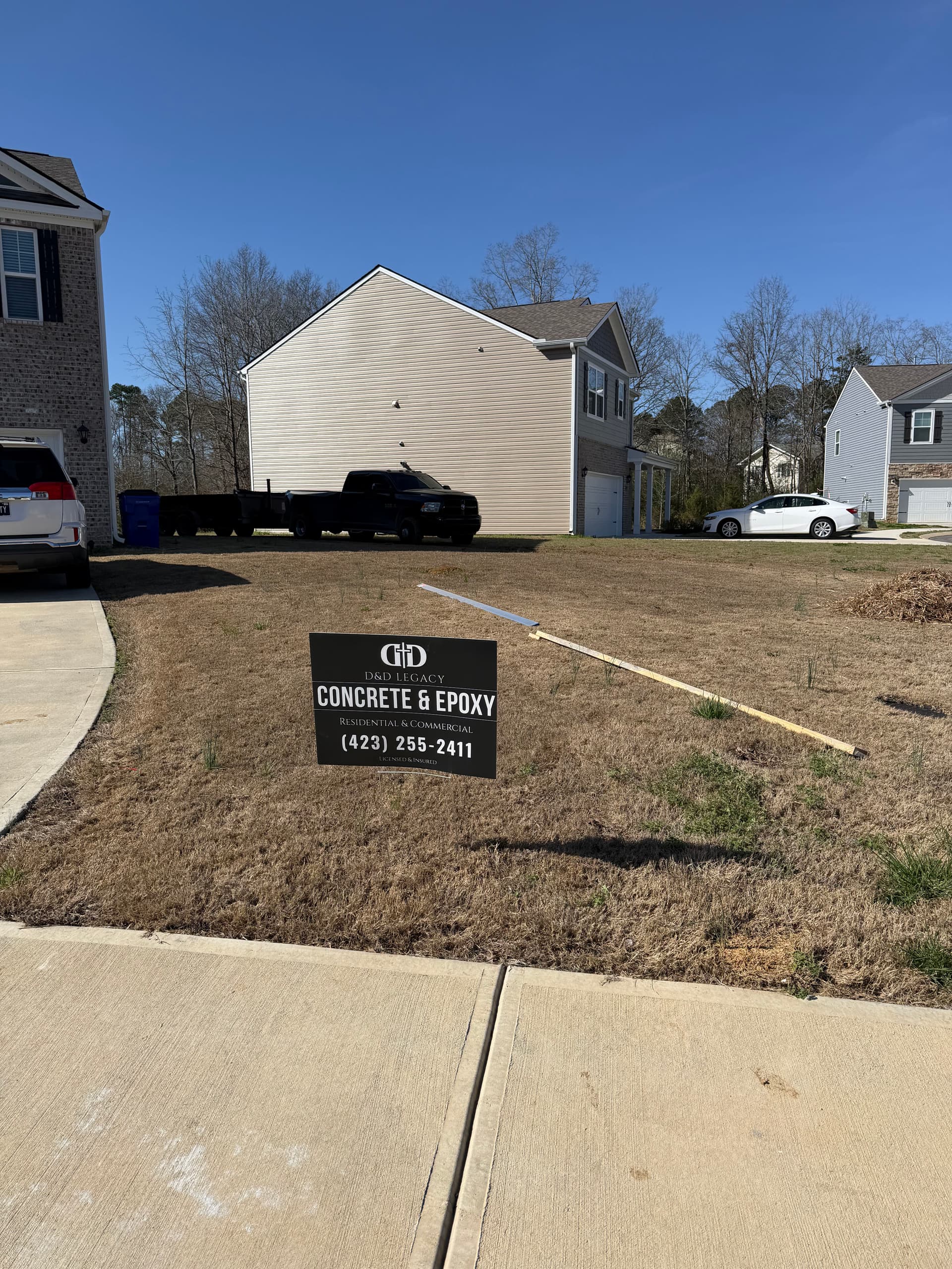 Gallery photos for New Concrete Patio Installed in Cleveland, TN: Image #7